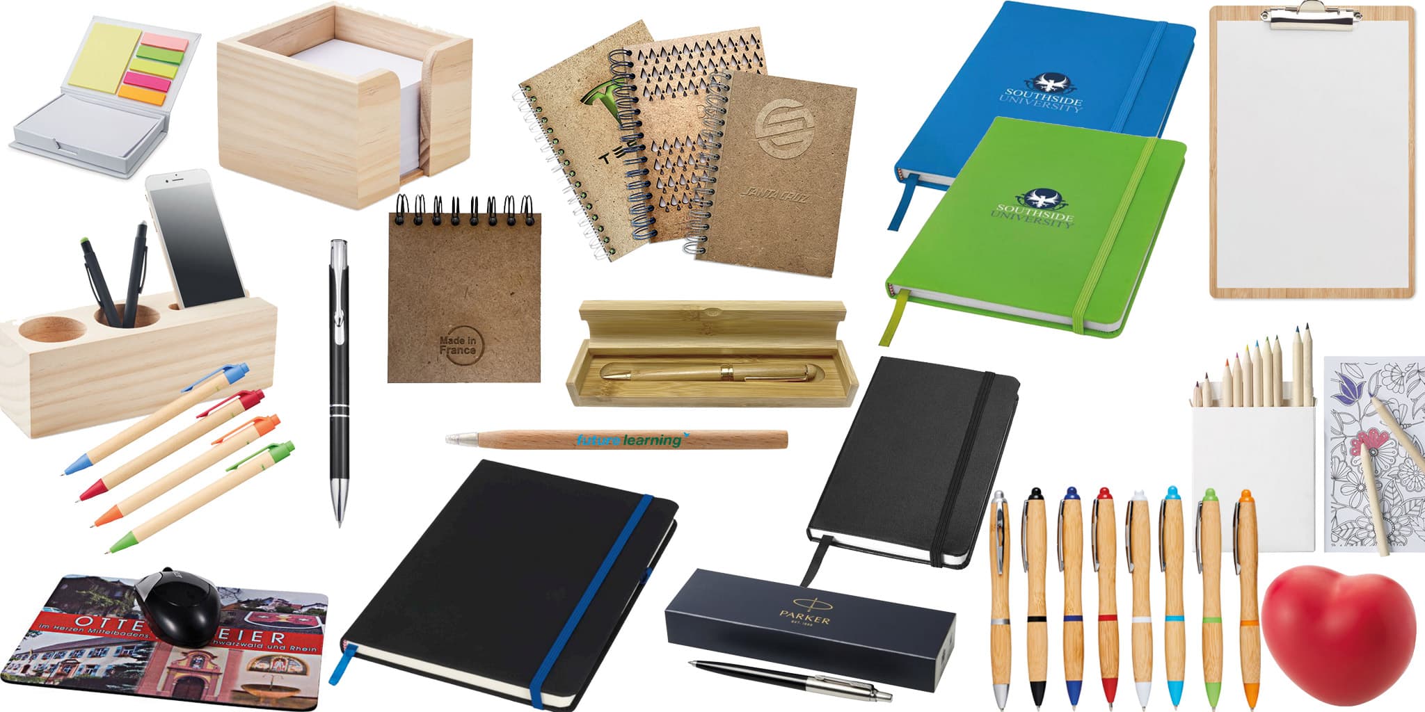 Papeterie Marbre Naturel - 10 Feuilles A4 + 10 Enveloppes DIN Long - Paper-Media - Imprimable