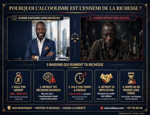 L&rsquo;alcoolisme est l&rsquo;ennemi de la richesse : 5 raisons simples qui expliquent pourquoi les hauts cadres arrêtent de boire