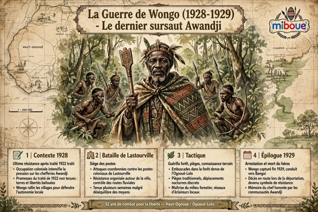 La guerre de Wongo (1928-1929) : Le crépuscule de la grande résistance awandji au Gabon