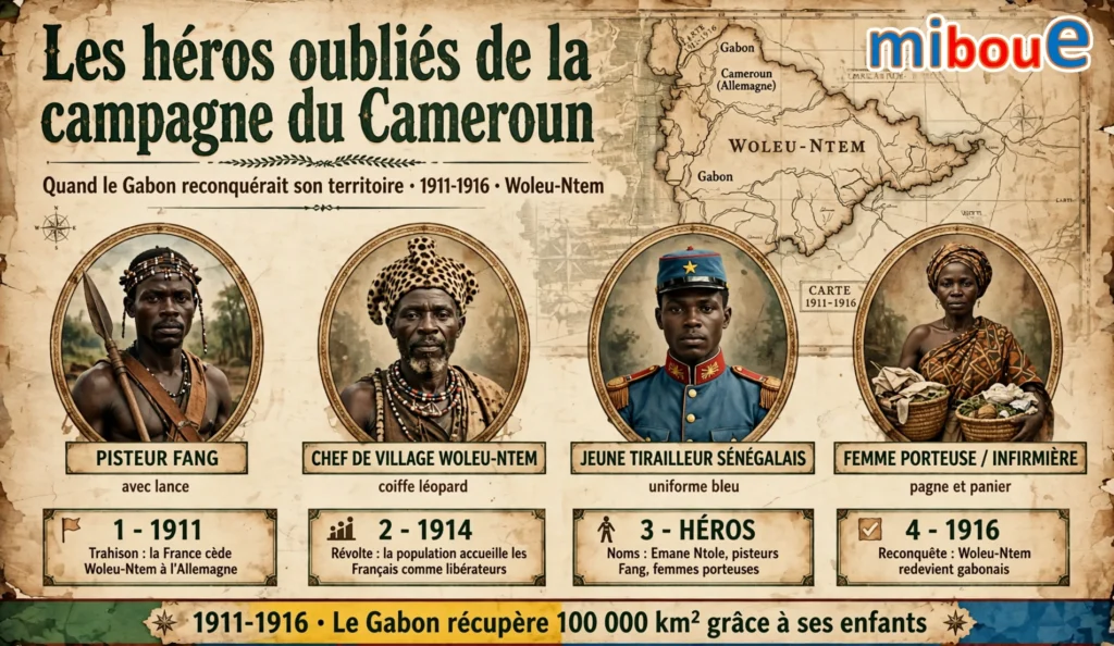 Les héros oubliés de la campagne du Cameroun : Quand le Gabon reconquérait son territoire