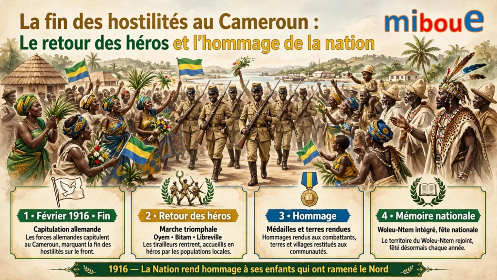 La fin des hostilités au Cameroun : Le retour des héros et l&rsquo;hommage de la nation