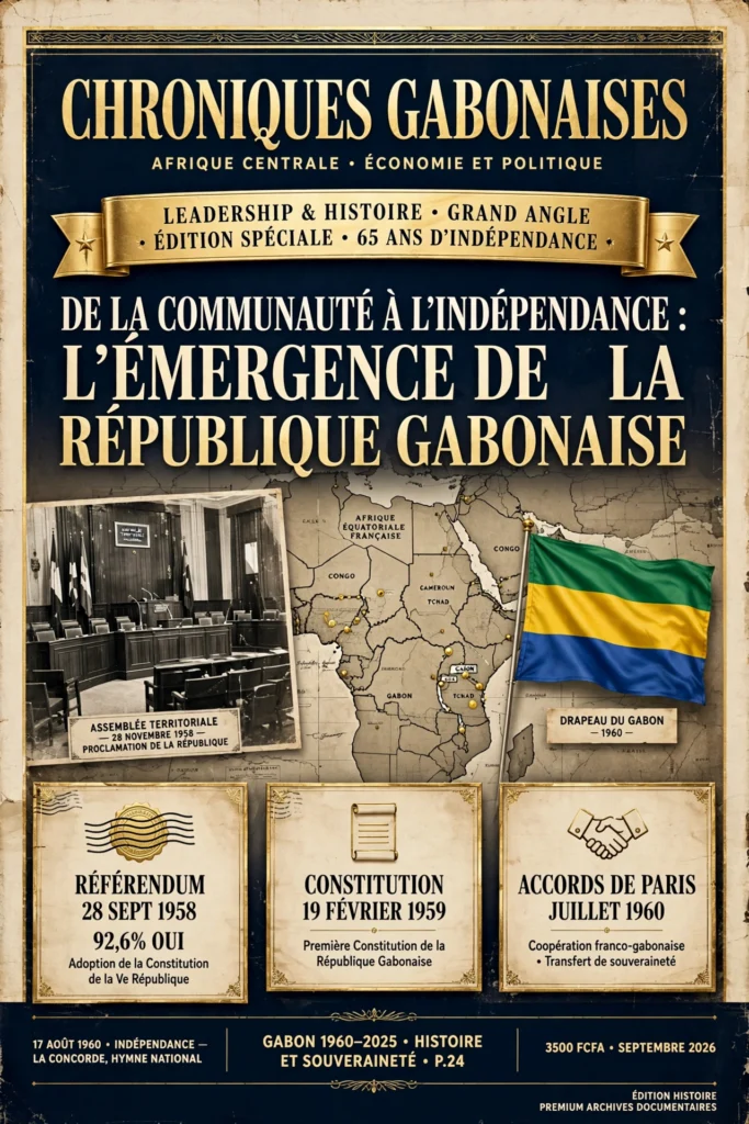De la Communauté à l&rsquo;Indépendance : L&rsquo;Émergence de la République Gabonaise