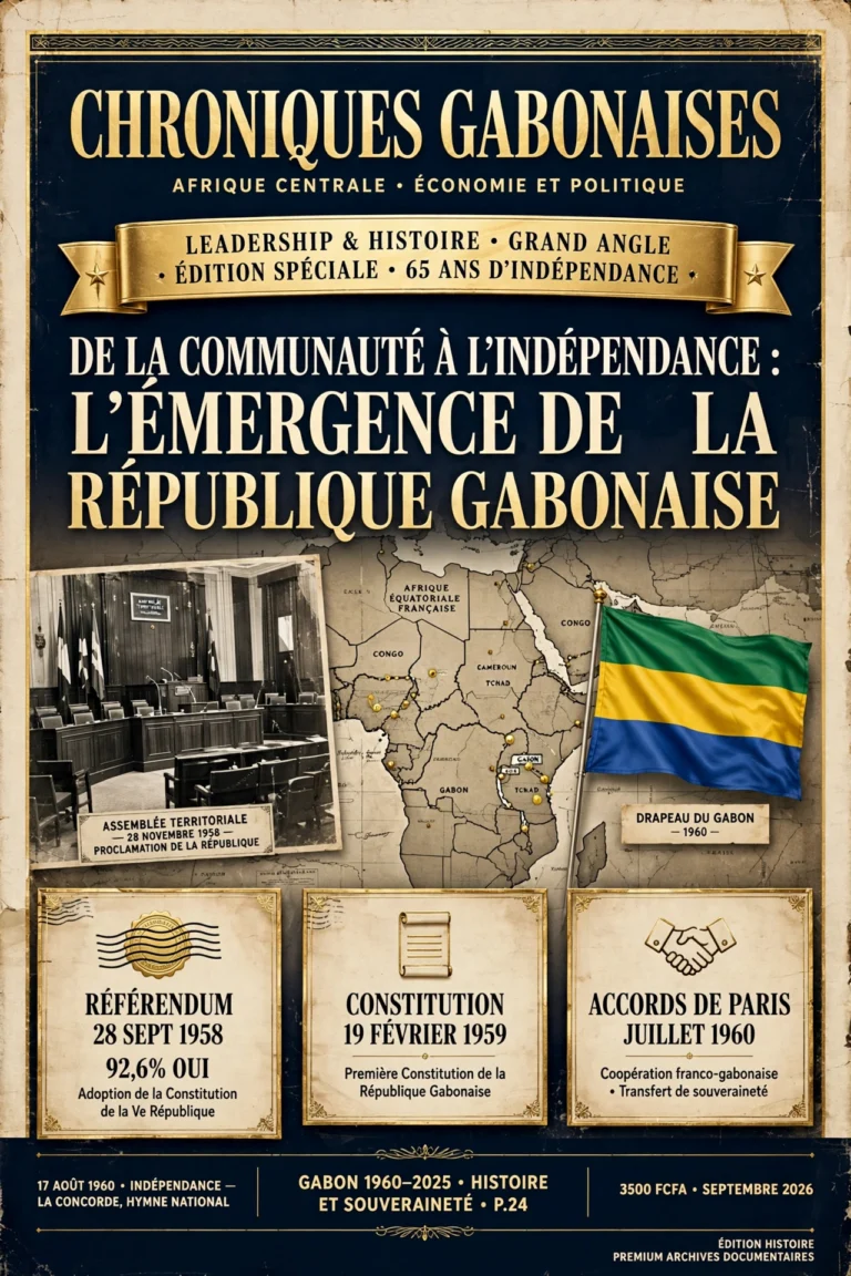 De la Communauté à l&rsquo;Indépendance : L&rsquo;Émergence de la République Gabonaise